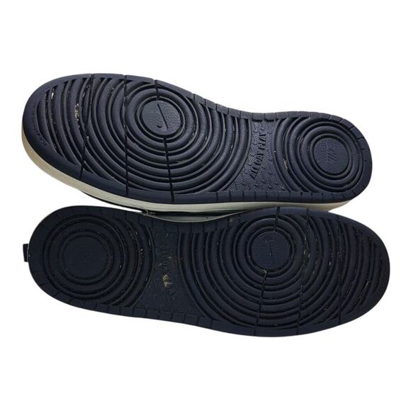 Nike Borough Mid Youth Basketball Sneakers - Size 7Y - White/Navy - Picture 8 of 8